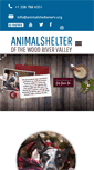 Mobile Screenshot of animalshelterwrv.org